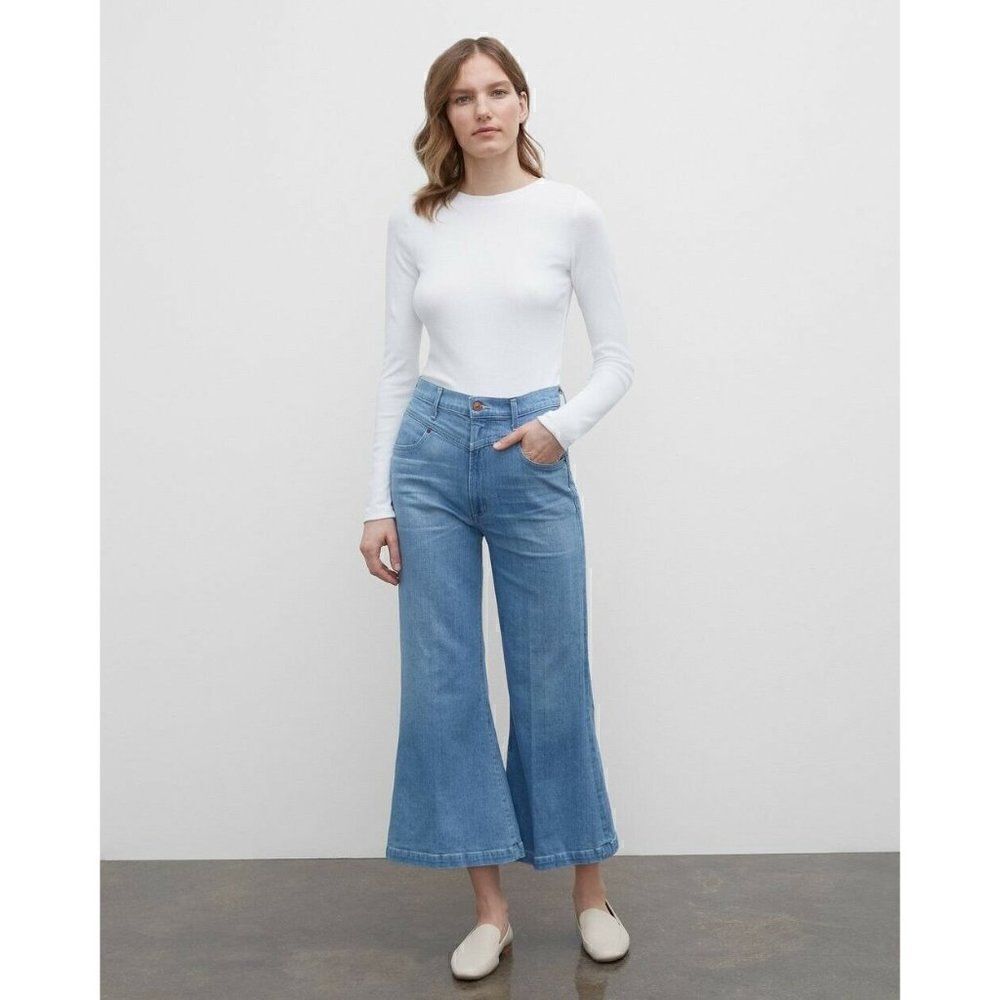 NWT CITIZENS OF HUMANITY Sz 27 CASSIE FRONT YOKE BELL FLARE JEANS IN ALL YOURS